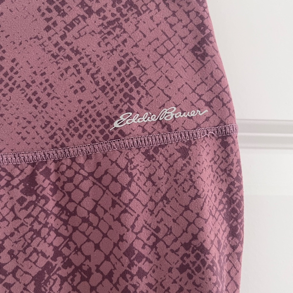 Eddie Bauer Rose Snake Print Leggings